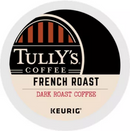 Tully's® Coffee French Roast Dark Roast Kosher Caffeinated K-Cups