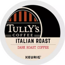 Tully's® Coffee Italian Roast Dark Roast Kosher Caffeinated K-Cups