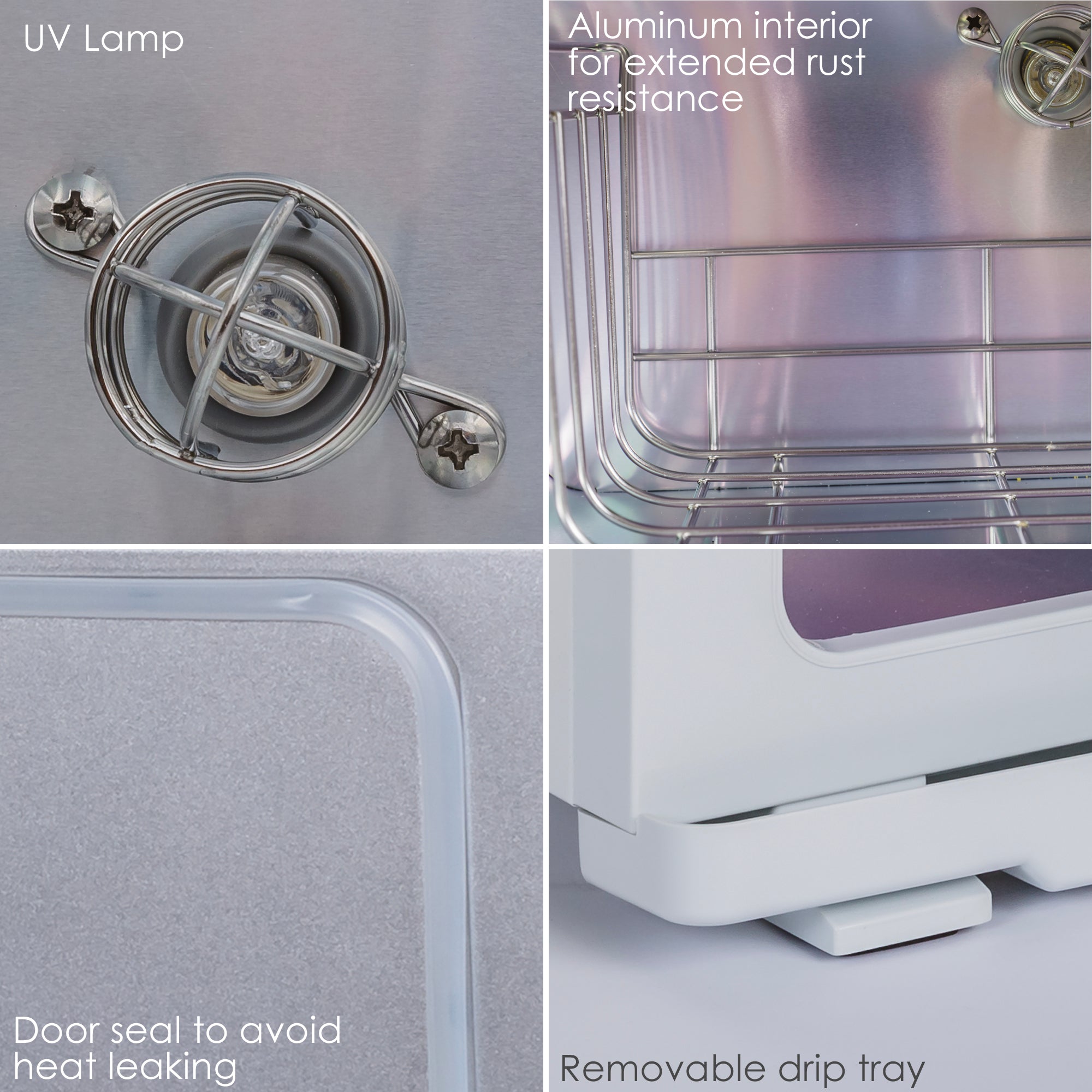 UV Hot Towel Warmer Large Double Door