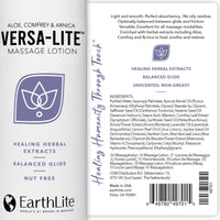 Earthlite Versa-Lite Massage Lotion 8 oz (Scented & Unscented)