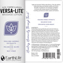 Earthlite Versa-Lite Massage Lotion 1 Gallon (Scented & Unscented)