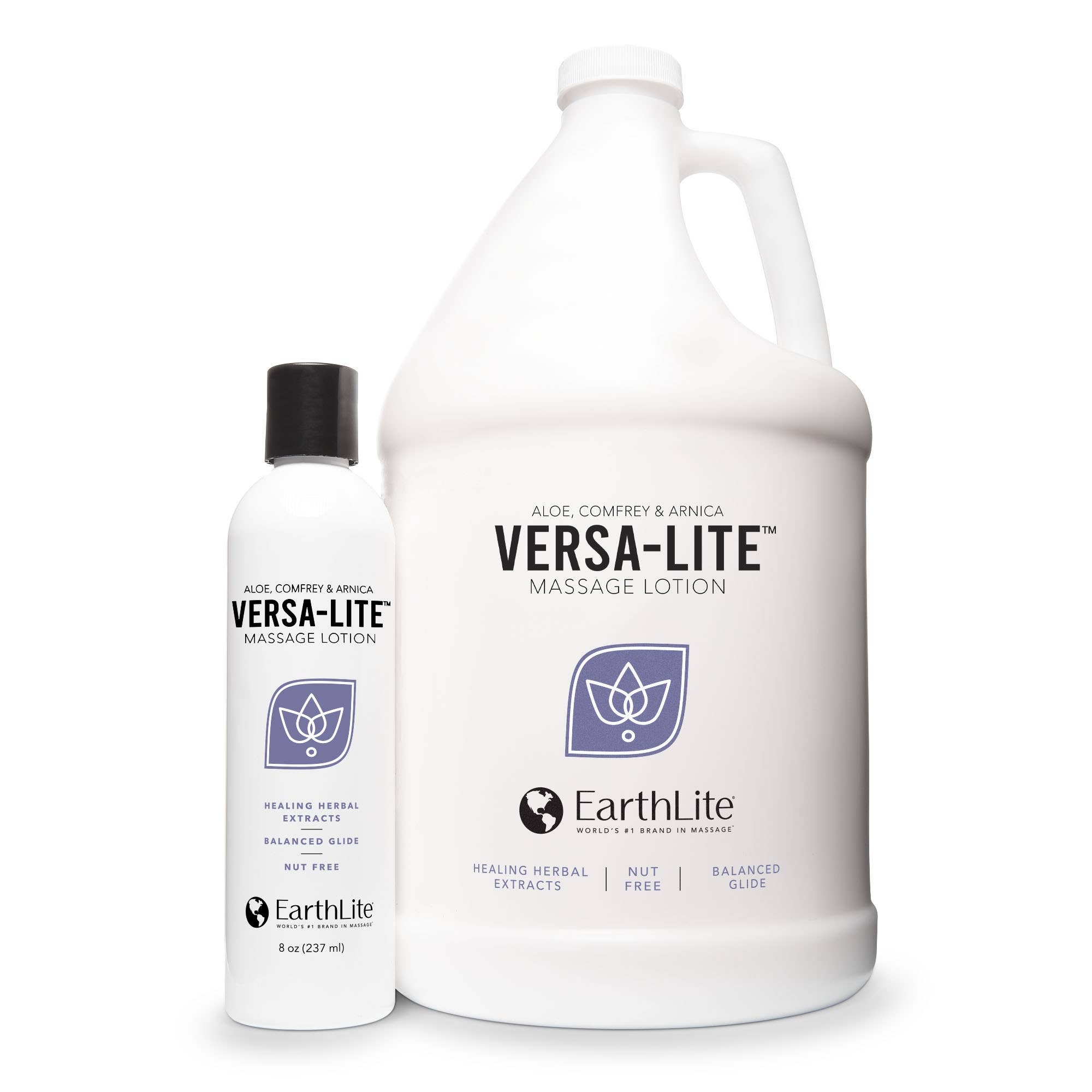 Earthlite Versa-Lite Massage Lotion 1 Gallon (Scented & Unscented)