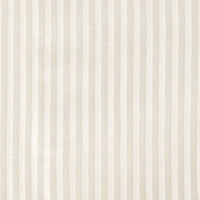 Vertical Stripe Tan Easy Hang White Shower Curtain 71x73 Hook Chrome Waterproof